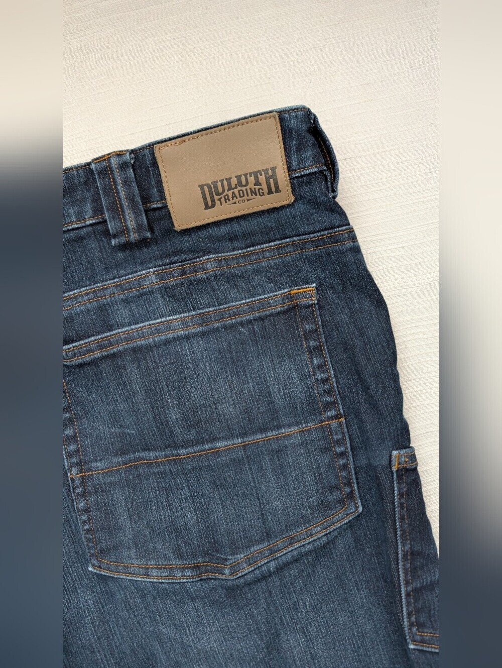 Duluth Trading Co Men's Blue Standard Fit Jeans 42x30